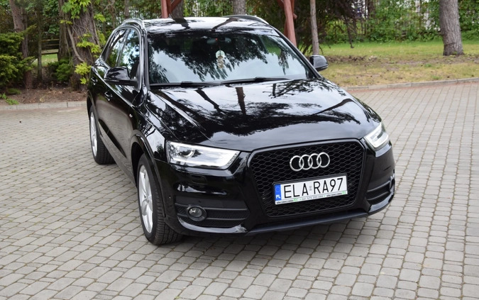 Audi Q3 cena 57900 przebieg: 137500, rok produkcji 2015 z Lubliniec małe 742